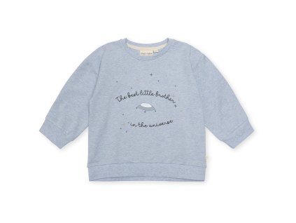 Finley little brother sweatshirt Light blue melange