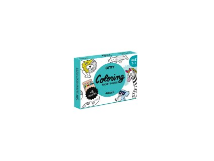 COLOK02 ANIMALS PACK FOND BLANC