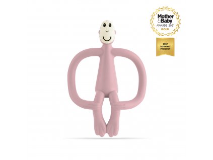 01 Teething Original Teething Toy Dusty Pink PS 01