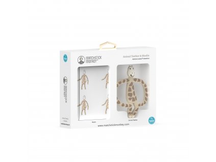 01 MM Animal & Muslin Gift Set Giraffe PS 01