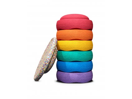 Stapelstein® Rainbow Set balanční kameny classic