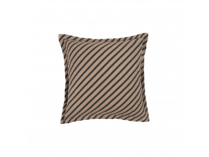 Landscape waffle square cushion stripes sesame nobodinoz 1 8435574932068
