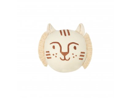 Landscape tiger face embroidery cushion nobodinoz 1 8435574932242