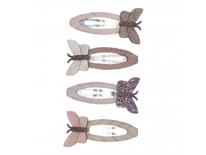 Sponky s motýli Mimi & Lula Rainforest butterfly Clic Clips