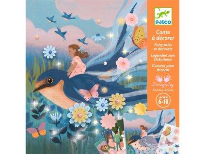 DJECO Pohádky k dotvoření - O Malence