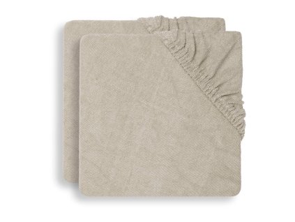 Jollein Potah na přebalovací podložku 50x70cm 2 ks froté Nougat