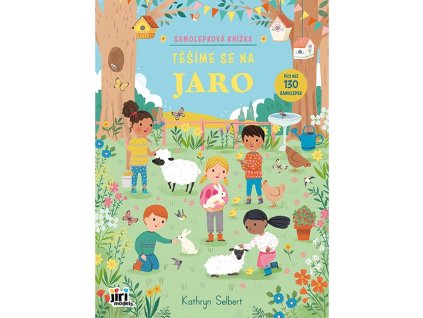 Těšíme se na Jaro Samolepková knížka