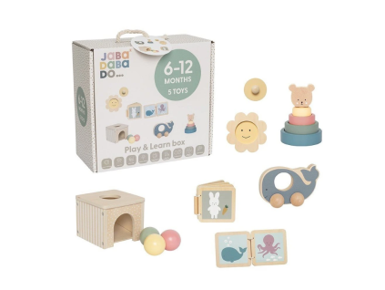 Jabadabado Play and Learn box 6 12m