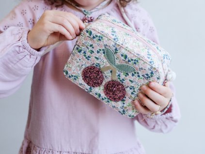 kabelka pro deti mimi lula floral cherries bag