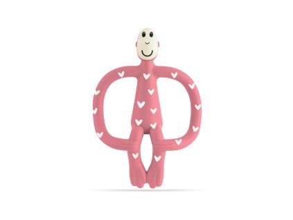 Matchstick Monkey Kousátko a zubní kartáček Hearts