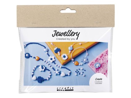 Creativ Company Kreativní sada Modelování šperků s kytičkami