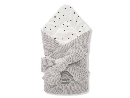 Bavlněná zavinovačka Sleepee Cotton grey šedá