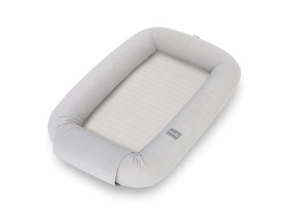 Multifunkční hnízdečko pro miminko s odnímatelnými boky 2 v 1 Sleepee Grey