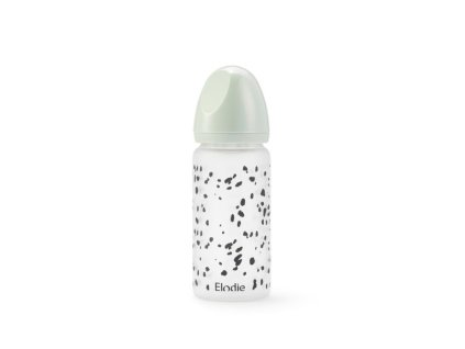 Elodie Skleněná kojenecká lahev Elodie 270 ml Dalmatian Dots