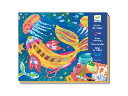 DJECO Kreativní papírové koláže 8+