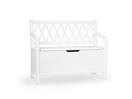 CamCam Úložná lavice Harlequin Kids White