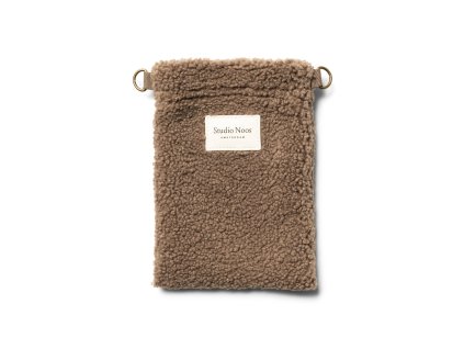 Studio Noos Taštička na mobil Teddy Brown