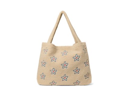 Studio Noos Taška Mom Bag Teddy Ecru Flower Heart