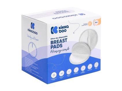 KikkaBoo Vložky do podprsenky Honeycomb 50 ks