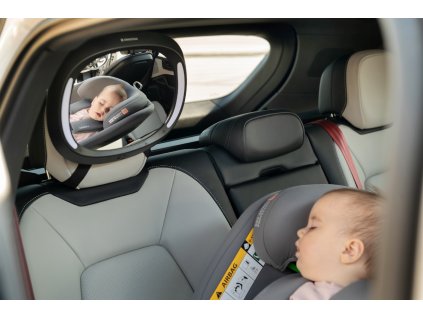 KikkaBoo Zpětné zrcátko do auta s LED světlem_5