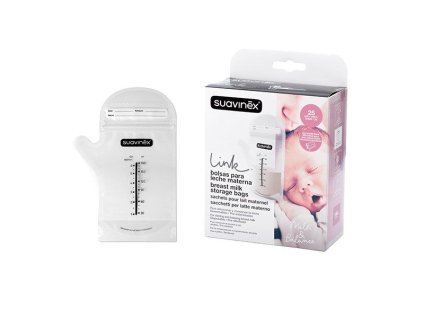 Suavinex Sáčky pro skladování mateřského mléka 25 ks