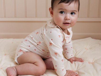 Cam Cam Body Holly dlouhý rukáv Bows