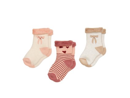 Cam Cam Terry ponožky Safi Bows 3ks