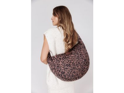 Studio Noos Taška Cross Body Puffy Red Leopard_2
