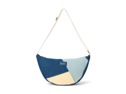 Studio Noos Taška Adult Fanny Pack Denim Patchwork