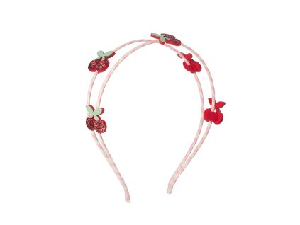 Dvojitá čelenka Rockahula Cherry Kiss double