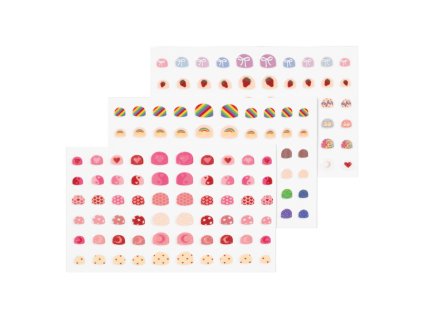 That's Mine Nálepky na nehty Nuri Red