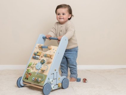 Little Dutch Chodítko s aktivitami dřevěné Forest Friends (3)