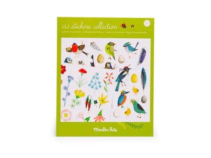 Moulin Roty Set samolepek Botanik