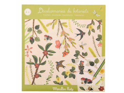 Moulin Roty Propisovací obrázky Botanist 3+