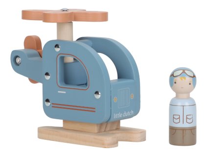 Little Dutch Helikoptéra dřevěná