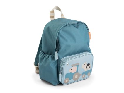 Dětský batoh Tiny Farm modrý (2)