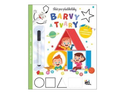 Sešit pro předškoláky Barvy a tvary