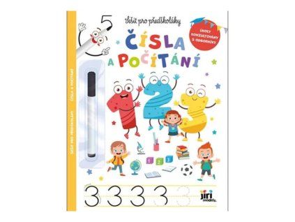 Sešit pro předškoláky Čísla a počítání