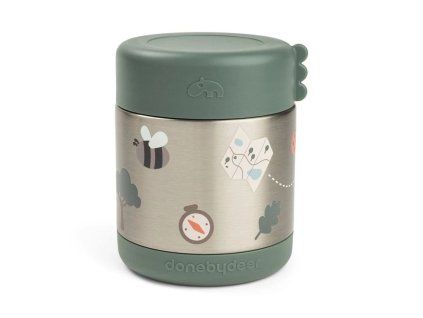 Dětská termonádoba Tiny Trails zelená 300 ml (6)