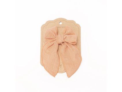 Fable Bow Clip Blush