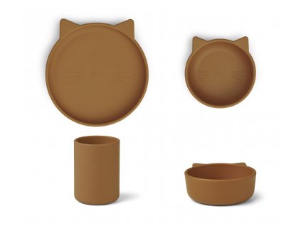 LW13062 Cyrus silicone junior set 0024 Cat mustard Extra 0