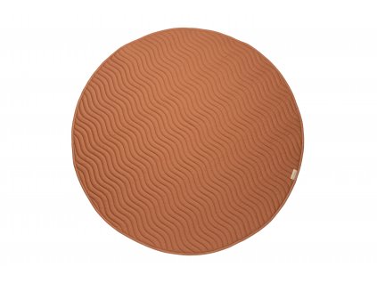 Kiowa round playmat sienna brown nobodinoz 1 8435574918178