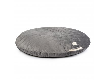 Sahara velvet beanbag slate grey nobodinoz 1 8435574920652