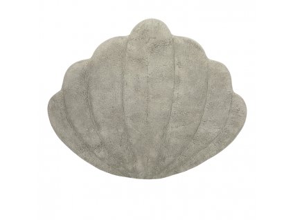 Shell rug Light grey