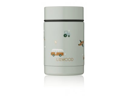 Nadja food jar LW14787 9873 Vehicles dove blue mix 1 22 1