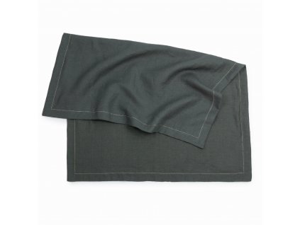 Lin français blanket green blue nobodinoz 1 8435574922557