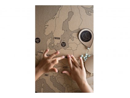 kokocardboards mapa europy