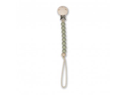 Abel Pacifier Straps Light Green