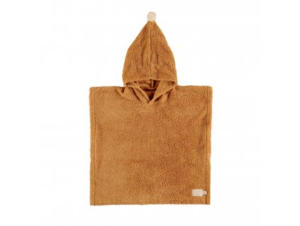 So cute baby bath poncho caramel nobodinoz 1 2000000114507