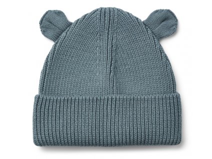 Čepice s oušky Gina Beanie Whale blue